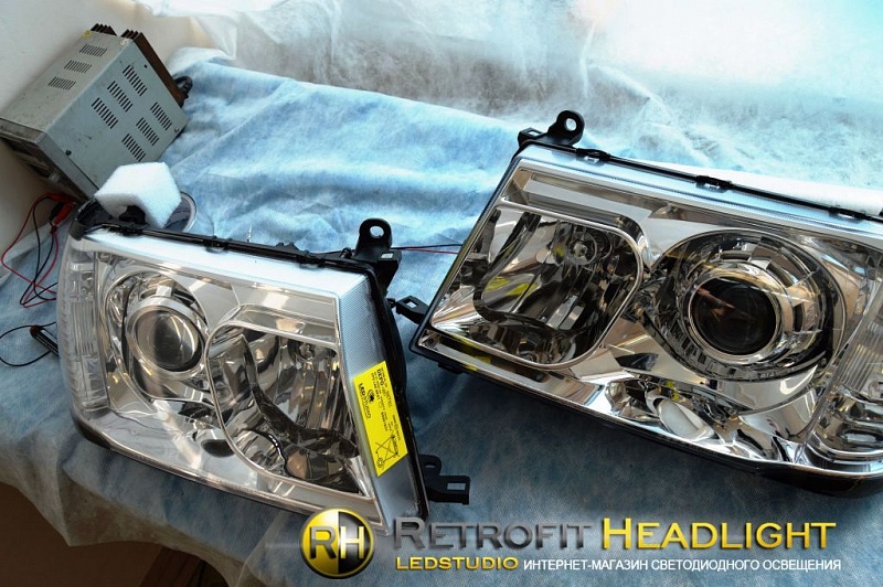 БИ КСЕНОНОВЫЕ ФАРЫ TOYOTA LANDCRUISER 100 (98-)
